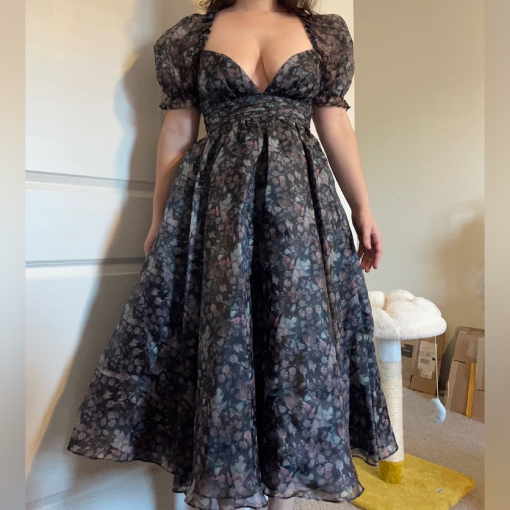 The Tuxedo French Rebecca Dress - Selkie NWT